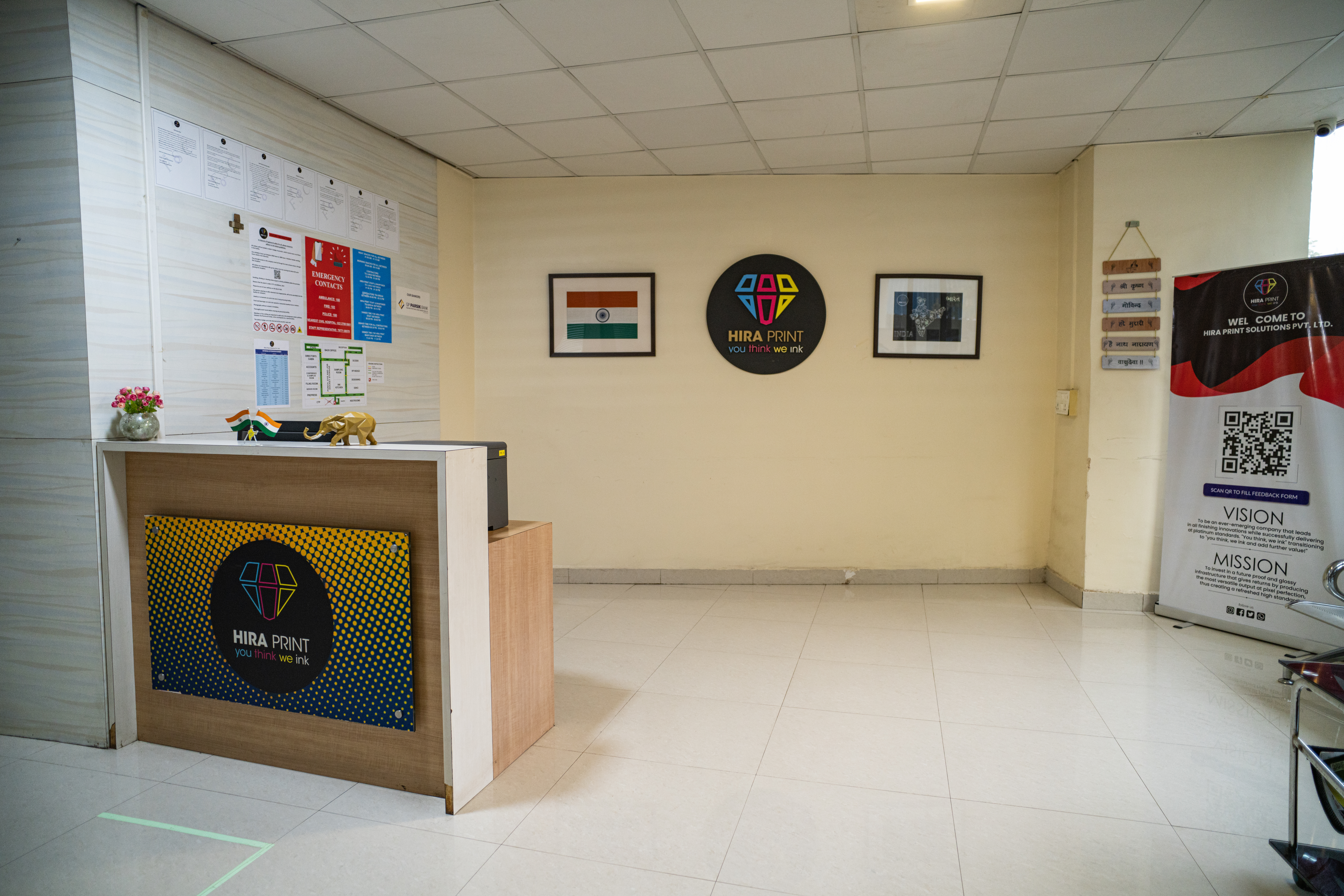 Hira Print Solutions Production Floor